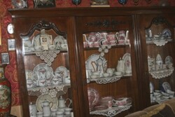 Baroque cabinet with antique display case