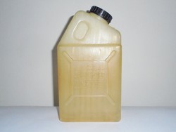 Retro room jaffa syrup - plastic bottle jug with convex inscription - from 1960-1970