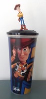 Toy story 3, glass, with toy figure