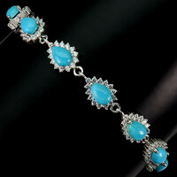 Real turquoise 925 sterling silver