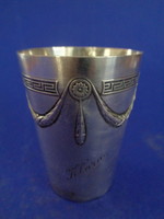 Art Nouveau silver cup approx. 1900