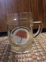 Ovis mug with retro umbrella pattern