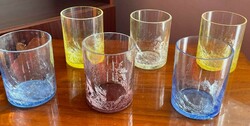Fátyolüveg poharak
