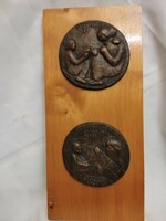 Kisplasztika bronz
