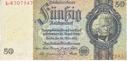 Germany 50 mark 1933 REPLICA UNC
