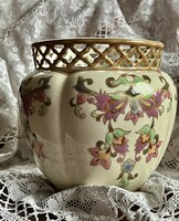 Beautiful zsolnay pot 18cm