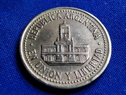 Argentina 25 centavos, 1992 /VG #Argentina Argentine Peso Convertible