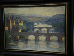 Stassa Kovacevic (1888-1945) : Prága / Károly-híd