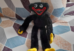 Huggy Wuggy plüss figura fekete 40 cm