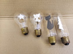Old tungsram glimm bulbs, per piece!