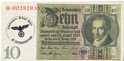 Németország III.birodalom  fantázia 10 márka 1929 REPLIKA UNC