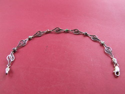 Filigree silver bracelet (220925)