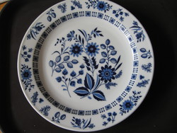 Retro Blue Flower Schönwald Plate