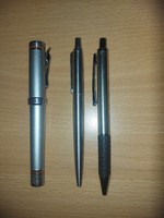 Harley davidson fountain pen, senator and parker ballpoint pen, excellent condition