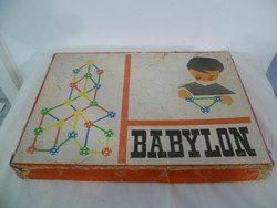 Babylon építőjáték 70-es évek