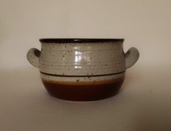 Glazed ceramic hardware kitchen container with lids, soup bowl, soup bowl, puffed bowl, pâté bowl