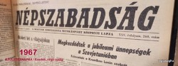 1967 november 28  /  Népszabadság  /  Ssz.:  23371