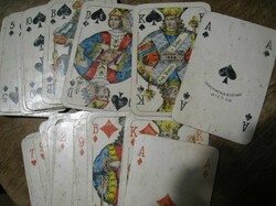 2 csomag antik kártya pakli