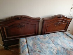 Antique headboard/bed end in good condition for sale