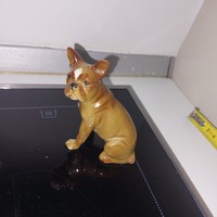 Small porcelain boxer dog