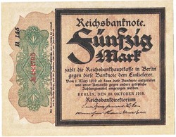 Germany 50 mark 1918 REPLICA UNC