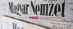 1999 január 11  /  Magyar Nemzet  /  Ssz.:  23231