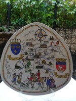 French decorative wall plate