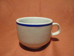 Alföldi kék csíkos kávés csésze