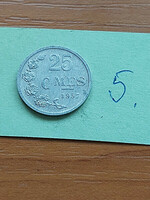 Luxembourg 25 centimeter 1957 alu. 5.