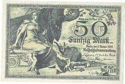 Németország 50 márka 1899 REPLIKA UNC