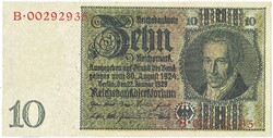 Germany fantasy 10 mark 1929 REPLICA UNC