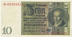 Németország fantázia 10 márka 1929 REPLIKA UNC