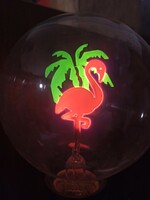 Glimm bulb, glimm lamp burner - flamingo