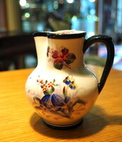 Small painted Zsolnay jug