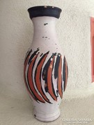 Gorka Lívia jelzett váza - signed ceramic vase (FD)
