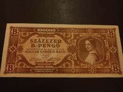 1946-os 100000 B.-Pengő XF+