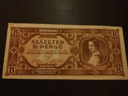 1946-os 100000 B.-Pengő EF+