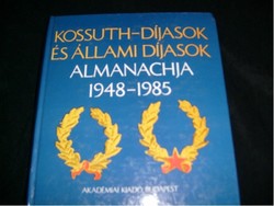 Almanac of Kossuth Prize Winners and State Prize Winners Rarity 1948-1985 Flawlessly 690 pages free of charge