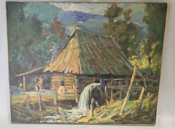 Dávid Gyergyói - Brassay: oil painting 