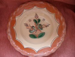 Cantor and tailor in Karcag ceramic wall plate