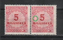 Tévnyomatok, érdekességek  1316 (Reich) Mi 317 A P HT    4,00 Euró  postatiszta