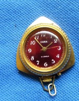 Retro Russian zaria women's watch, in working condition, gold-plated case.21 Stone structure