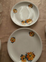 Alföldi lapos tányérok Olasz napsárga dekor