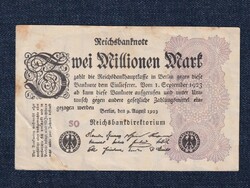 Németország Weimari Köztársaság (1919-1933) 2 millió Márka bankjegy 1923 (id51705)