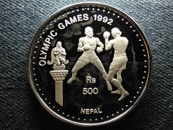 Nepál 1992. évi nyári olimpia, Barcelona .925 ezüst 500 Rúpia 1992 PP (id66324)