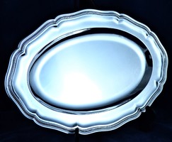 Nice, antique silver, oval tray, Switzerland, ca. 1890!!!