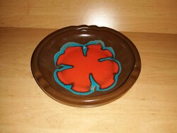 Industrial artist ceramic ashtray 17.5 cm (28/d)