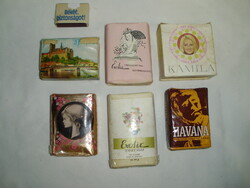 Hat darab retro bontatlan szappan - együtt - Exotic, Havana, Kamila,...