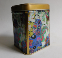 Gustav Klimt -  Szüzek - teatartó fémdoboz