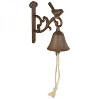 Cast iron bird bell